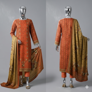 Golden Sand Unstitched 3-Piece