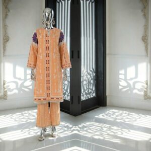 Apricot Breeze - Premium 2 PC Unstitched
