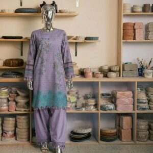 Lilac Frost - Premium 2 PC Unstitched