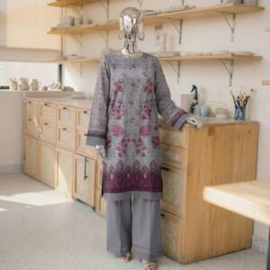 Orchid Shadow - Premium 2 PC Unstitched