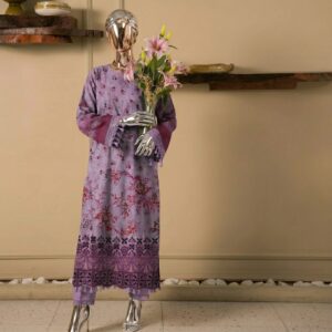 Amethyst Bouquet - Premium 2 PC Unstitched